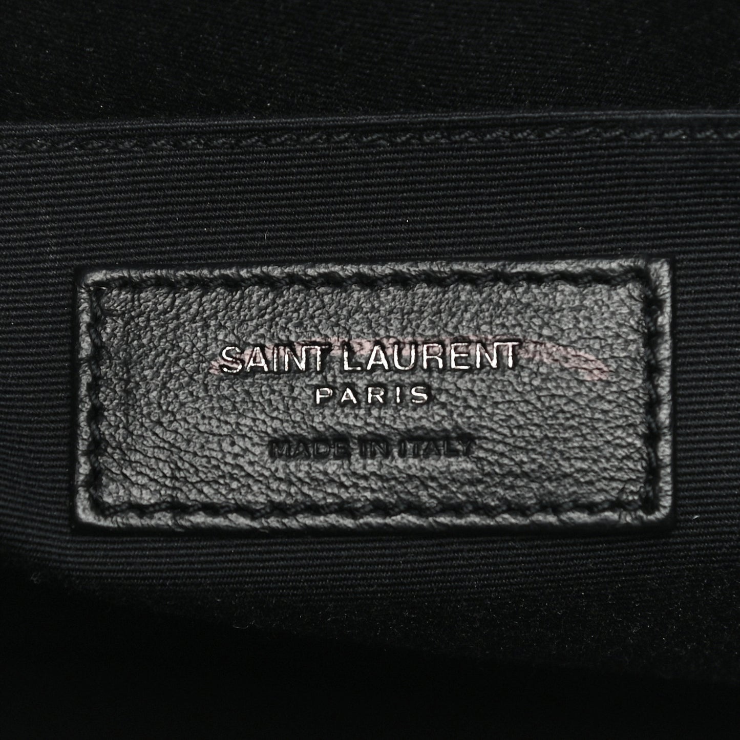 Calfskin Matelasse Monogram Lou Camera Bag Black