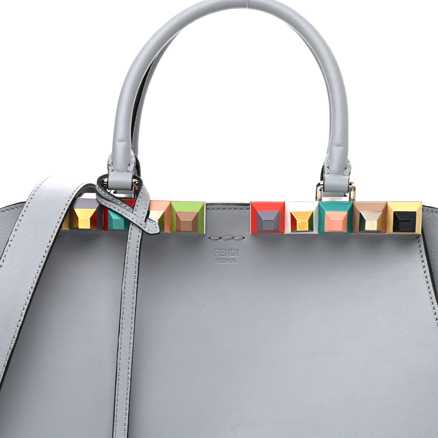 VItello Dolce Studded Petite 3Jours Tote Ghiaccio Multicolor