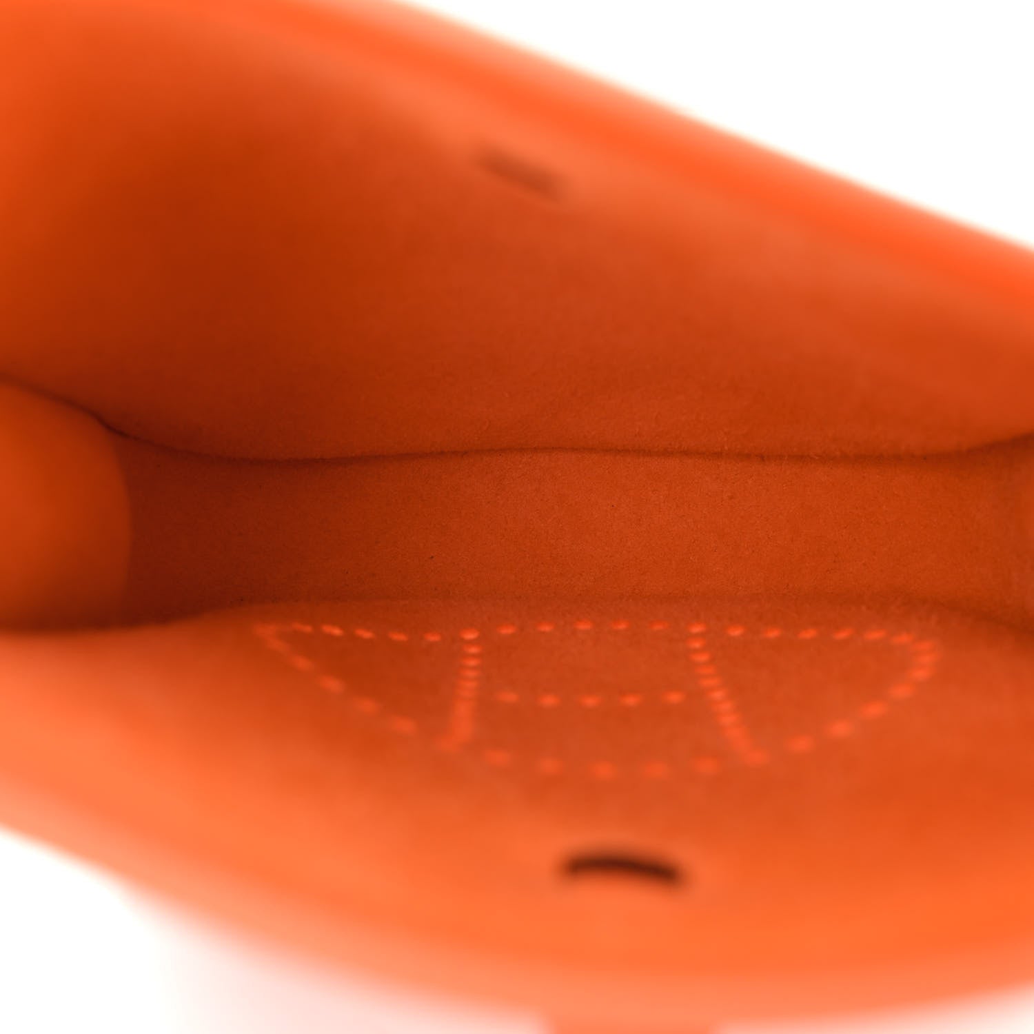 Hermes Taurillon Clemence Evelyne TPM Orange 5 of 11