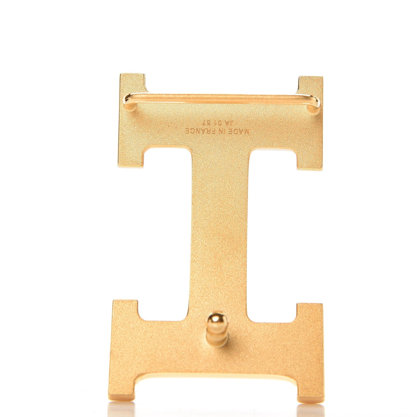 Swift Epsom 32mm H Belt 100 Black Gold