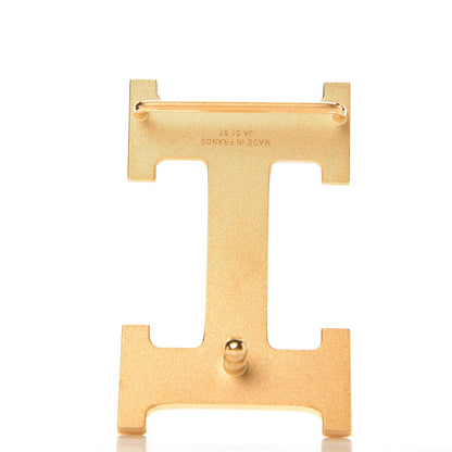 Hermes Swift Epsom 32mm H Belt 100 Black Gold 6 of 6