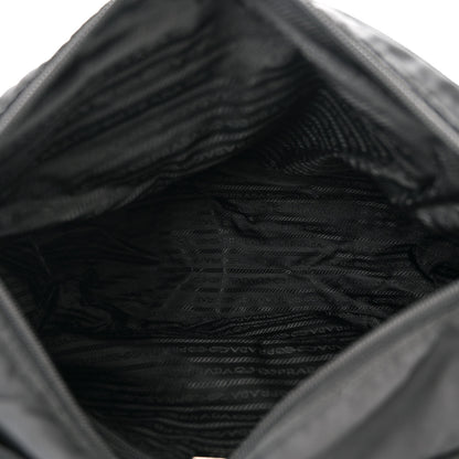 Prada Tessuto Nylon Saffiano Vela Messenger Bag Black 5 of 11
