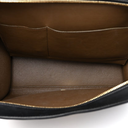 Celine Calfskin and Suede Large Trapeze Tri-Color Cobalt 5 of 10
