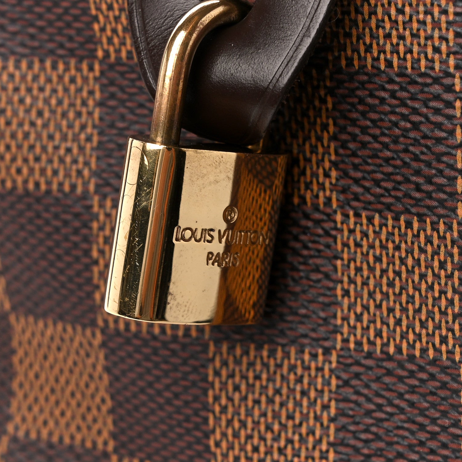 Louis Vuitton Damier Ebene Speedy 35 8 of 12