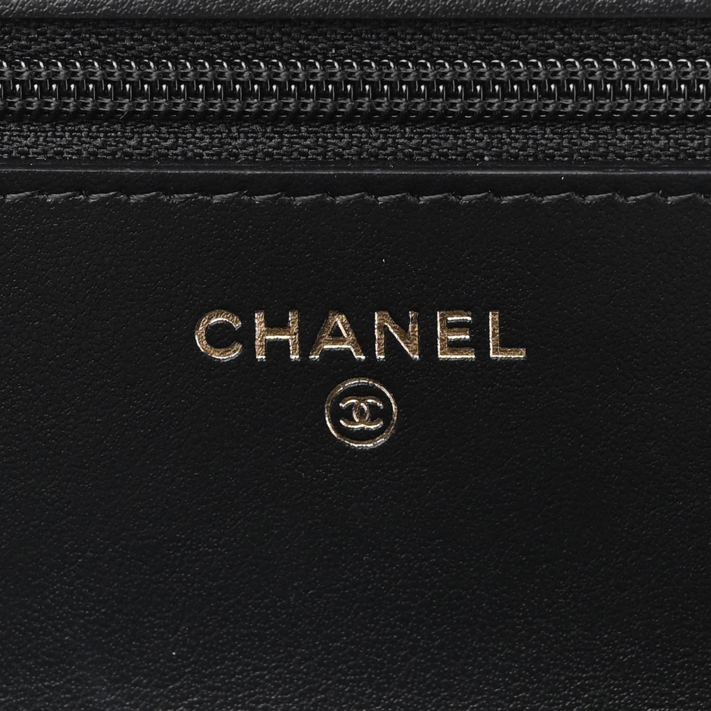 Tweed Quilted Chanel 19 Wallet On Chain WOC Black White