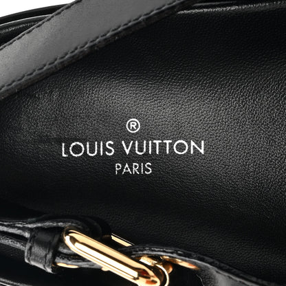 Louis Vuitton Monogram Paseo Flat Comfort Sandals 36 Black 7 of 10