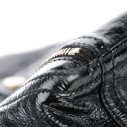 Saint Laurent Patent Medium Downtown Black 10 of 15