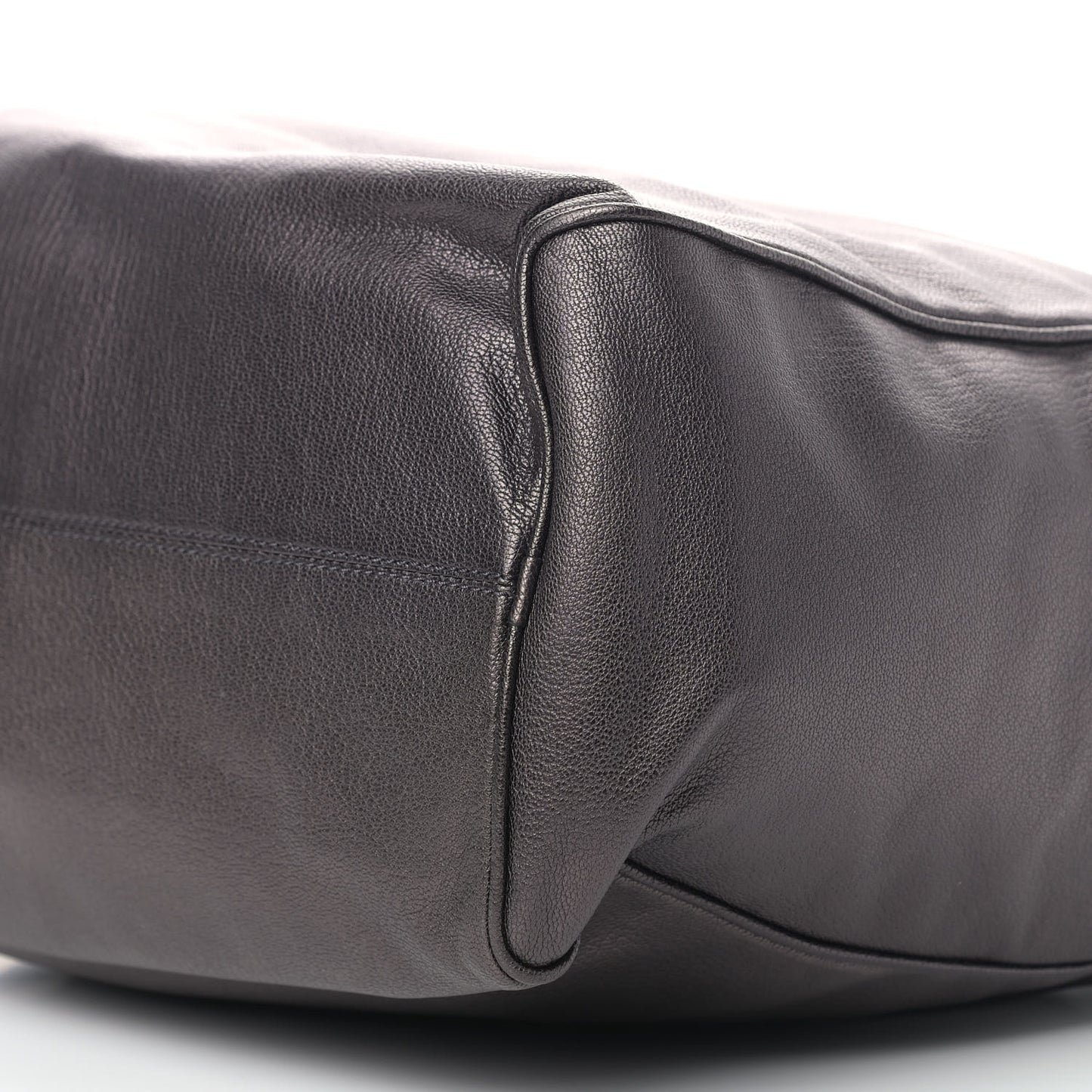 Goatskin Amazona Shoulder Bag Gunmetal