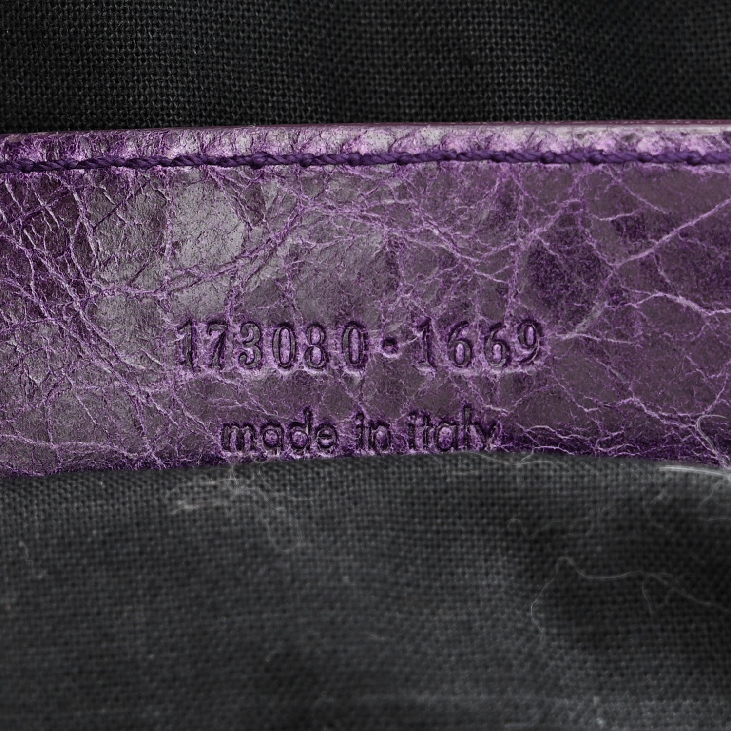 Balenciaga Agneau Giant 21 Silver Hardware Work Raisin 7 of 15