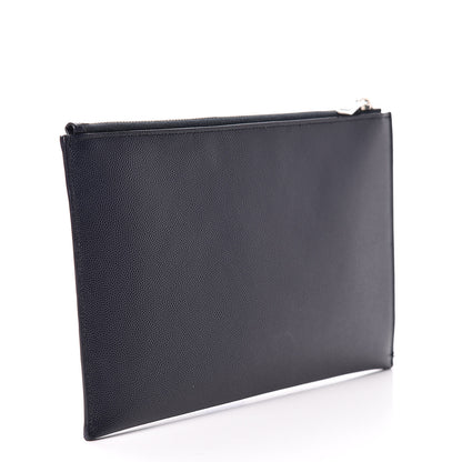 Saint Laurent Grain De Poudre Mini Tablet Holder Marine 3 of 12