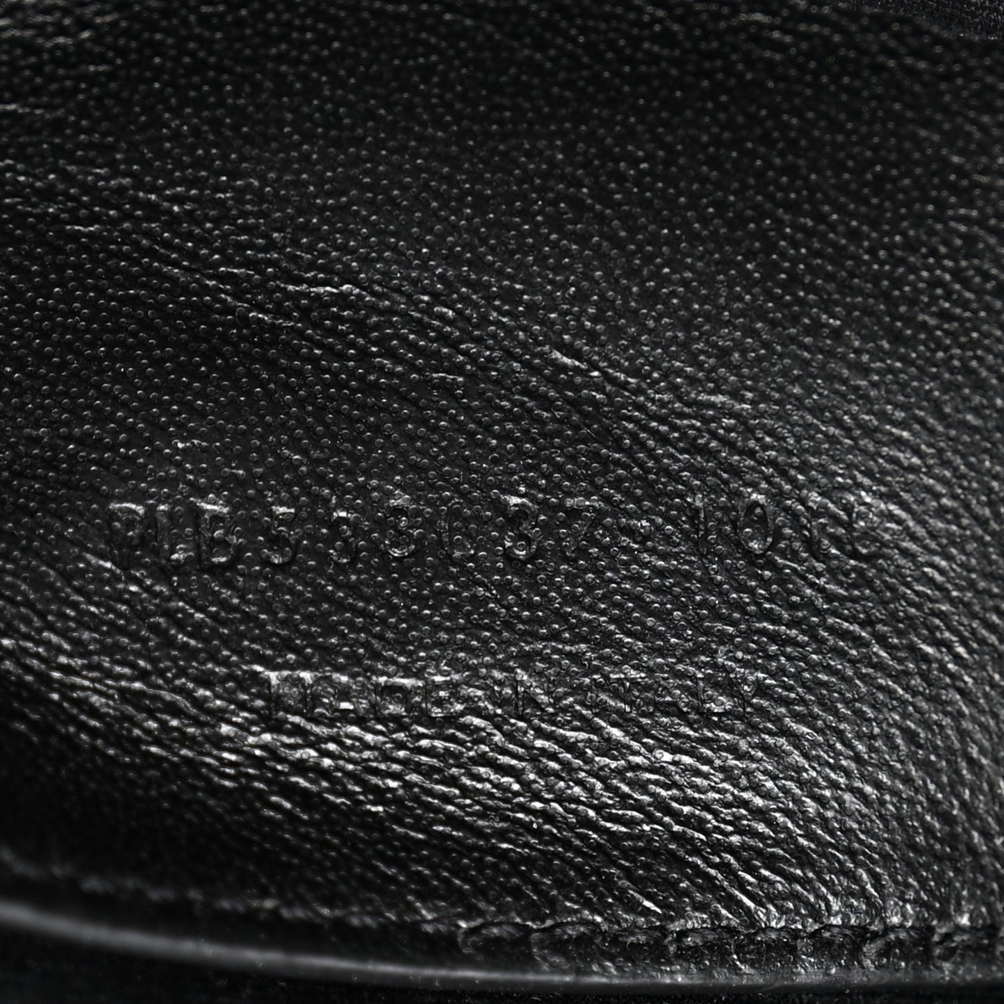 Crinkled Calfskin Matelasse Monogram Baby Niki Chain Satchel Storm