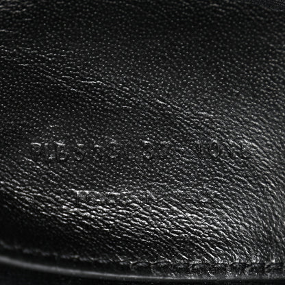 Saint Laurent Crinkled Calfskin Matelasse Monogram Baby Niki Chain Satchel Storm 7 of 10