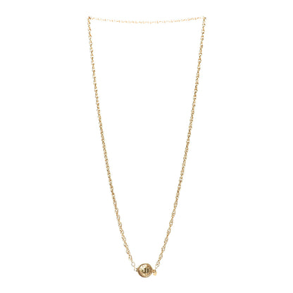 Chanel 31 Rue Cambon Paris Medallion Chain Necklace Gold 3 of 5