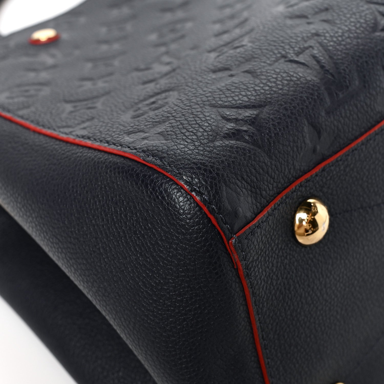 Louis Vuitton Empreinte Montaigne MM Marine Rouge 13 of 15