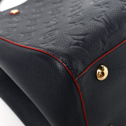 Louis Vuitton Empreinte Montaigne MM Marine Rouge 13 of 15