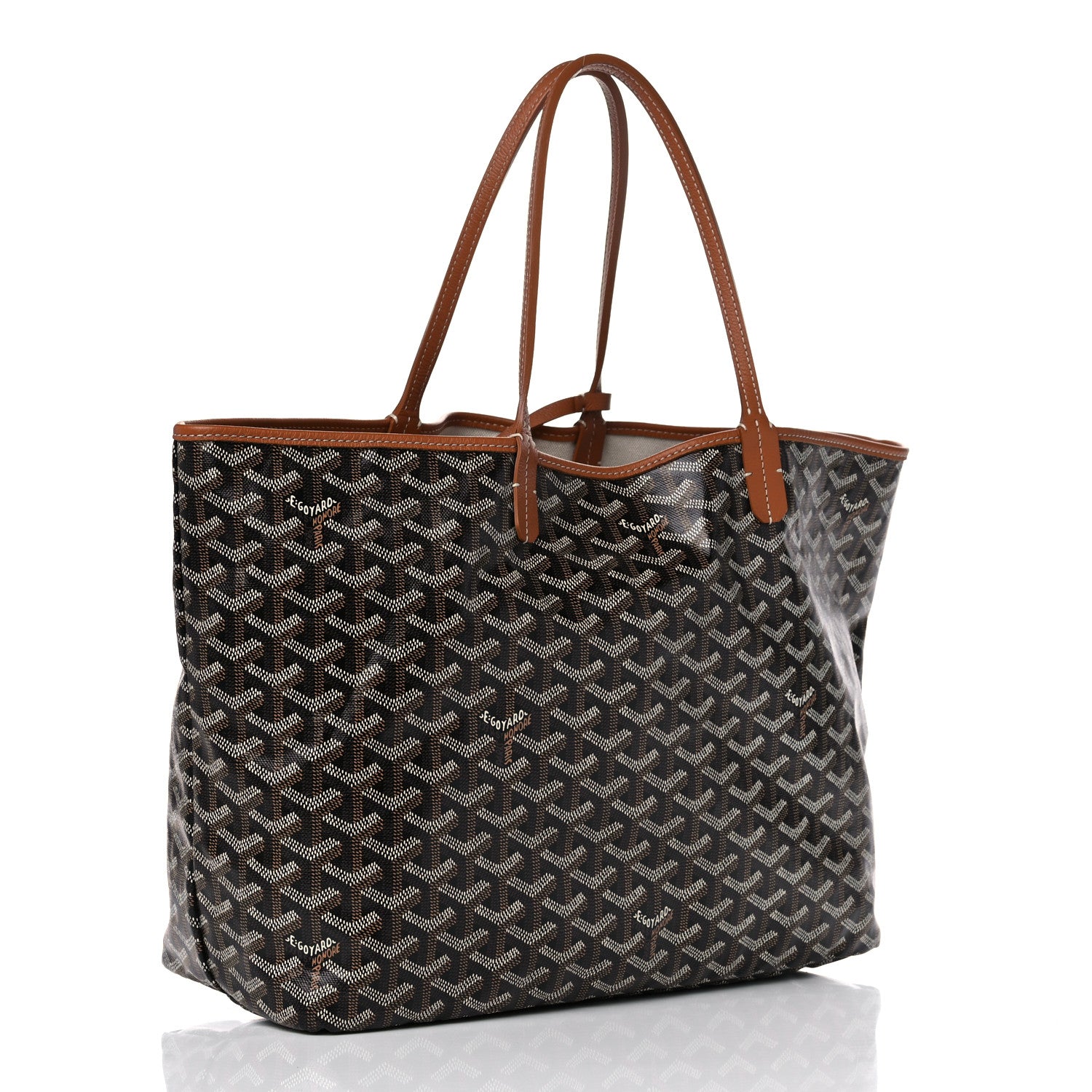 Goyard Goyardine Saint Louis PM Black Gold 3 of 11