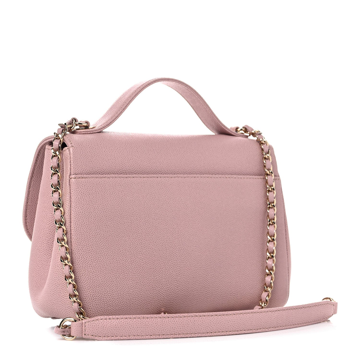 Chanel Caviar Quilted Small Business Affinity Flap Light Pink 3 of 11