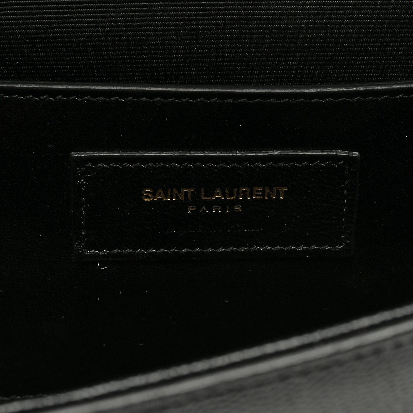 Grain De Poudre Monogram Cassandre Clutch Black