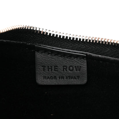 The Row Smooth Calfskin Half Moon Shoulder Bag Black 6 of 10