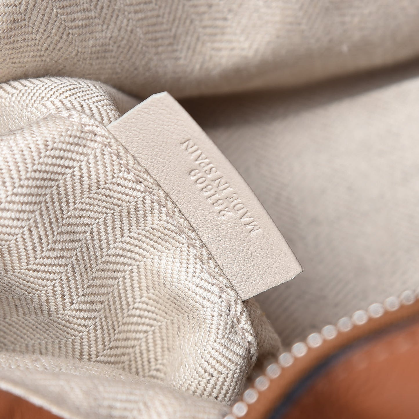 Calfskin Puzzle Bag Tan