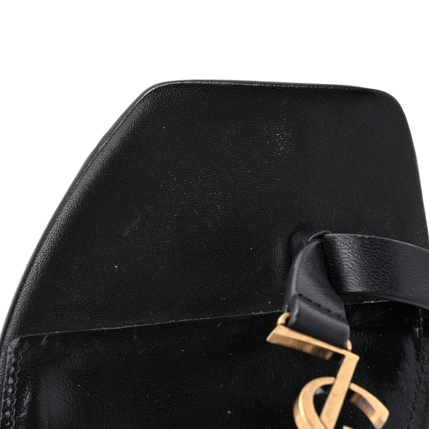 Calfskin Cassandra 75 Sandals 36 Black