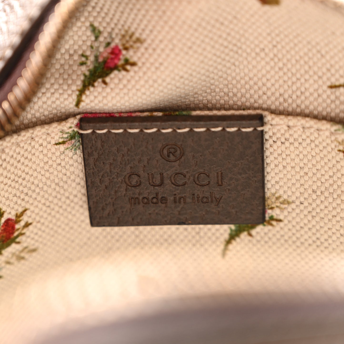 GG Supreme Monogram Web Neo Vintage Shoulder Bag Beige New Acero Crop
