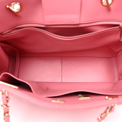 Chanel Caviar Quilted Large Shopping Tote Pink 5 of 11