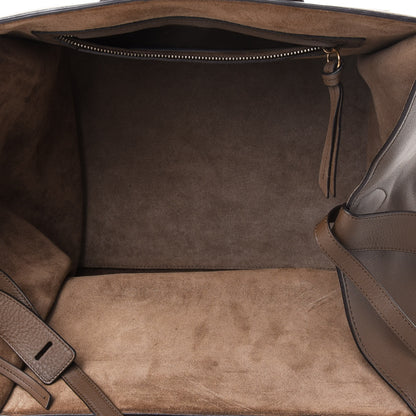 Celine Supple Calfskin Medium Phantom Luggage Taupe 4 of 4