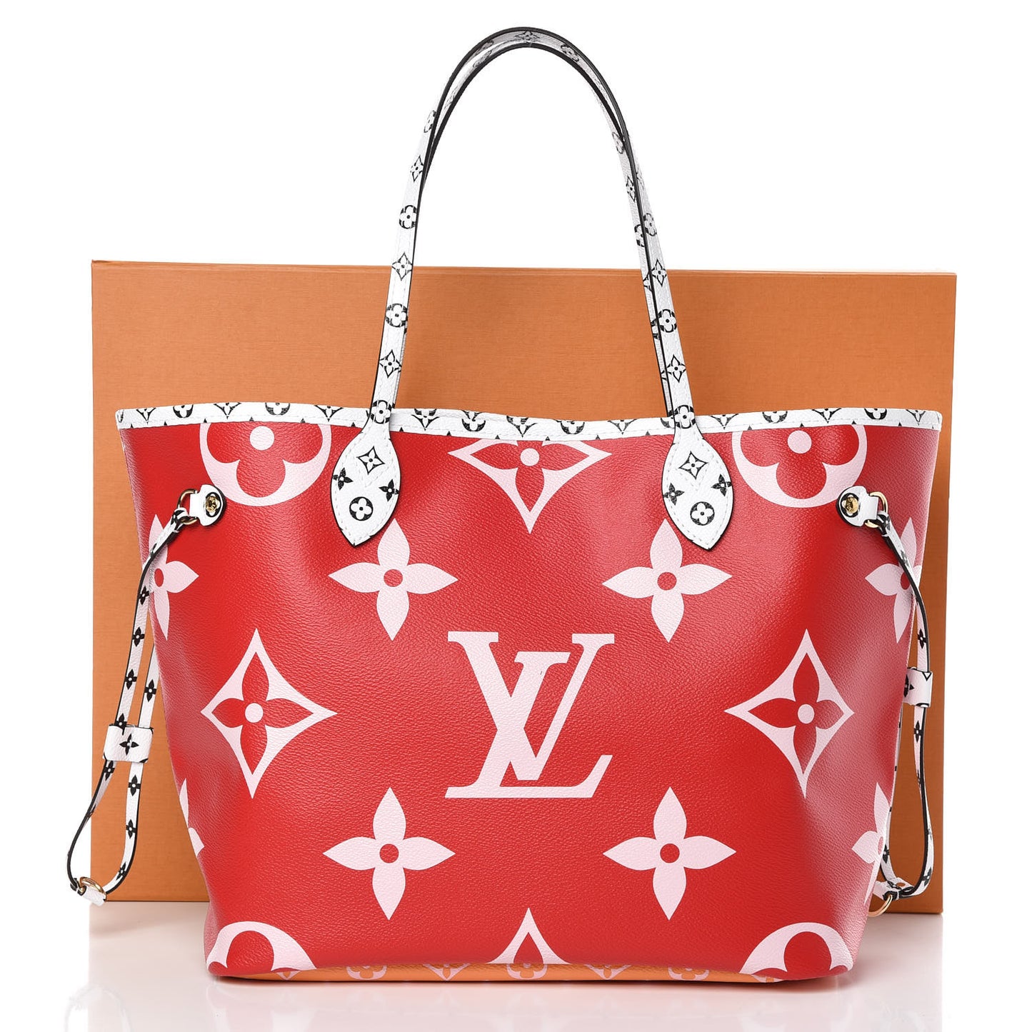 Monogram Giant Neverfull MM Rouge