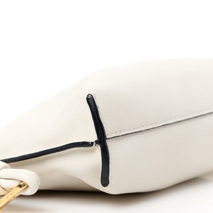 Loewe Calfskin Nano Flamenco Knot Clutch Soft White 10 of 11