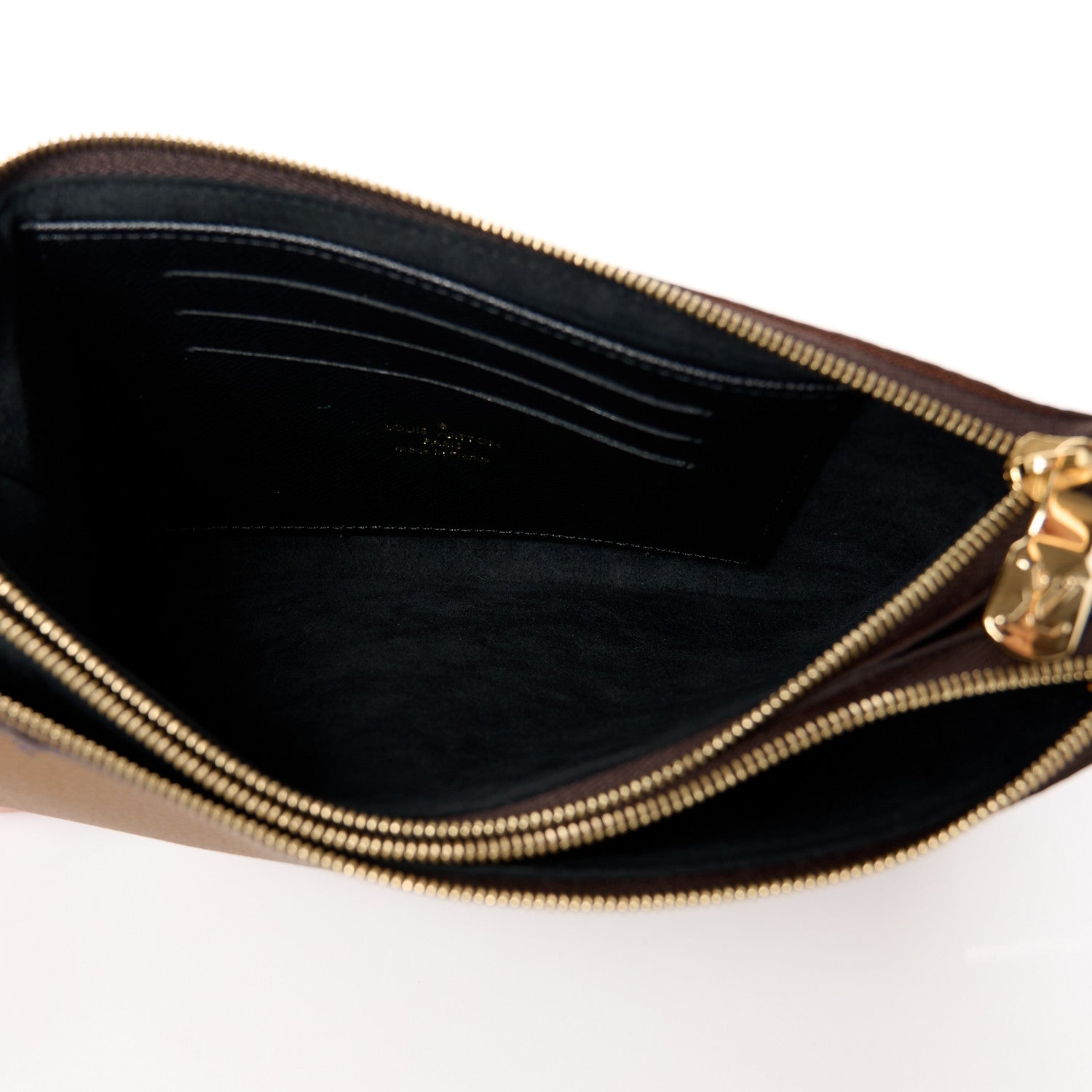 Louis Vuitton Reverse Monogram Giant Double Zip Pochette 5 of 12