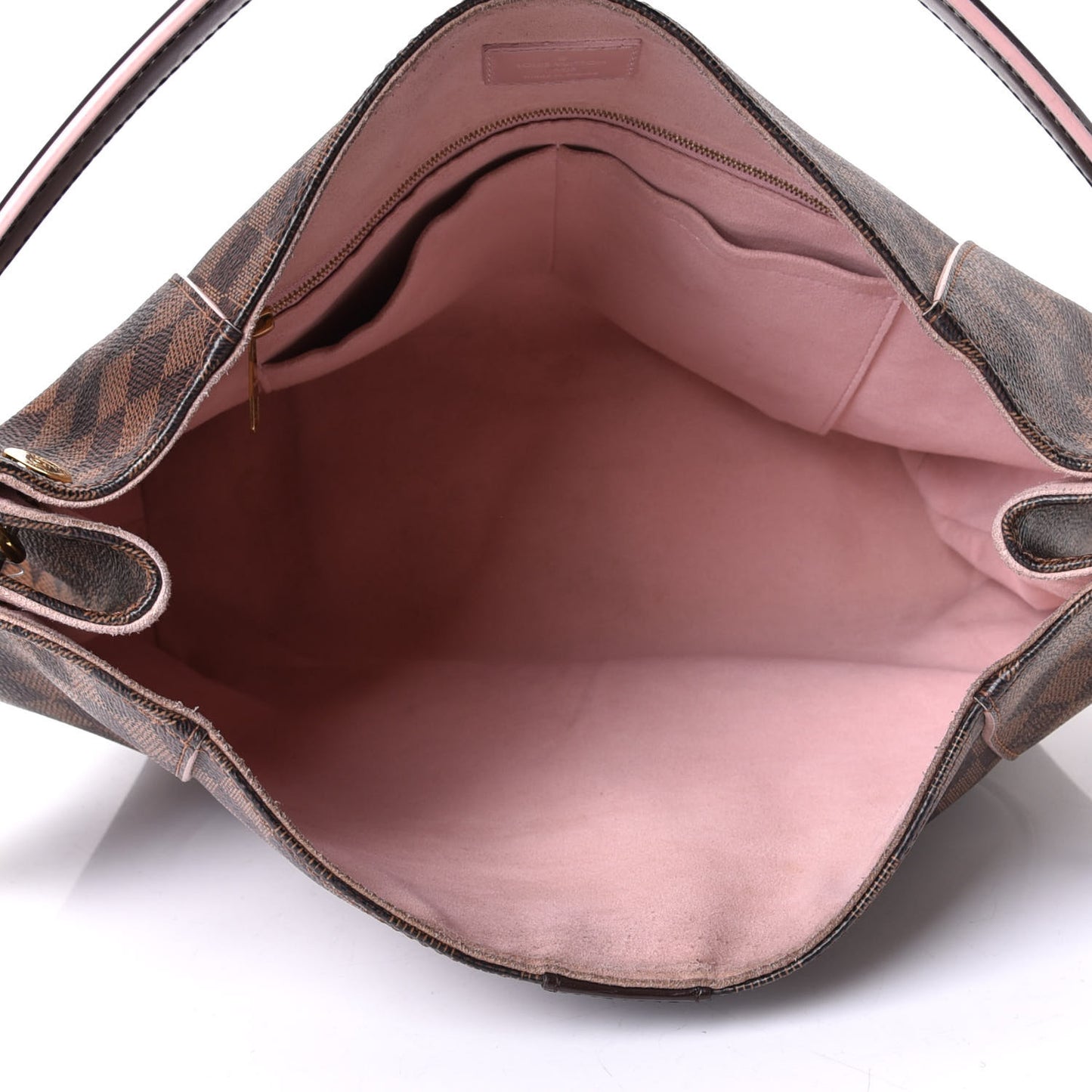 Damier Ebene Caissa Hobo Rose Ballerine