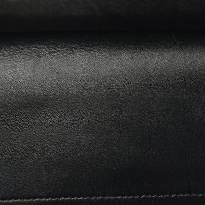 Chanel Lambskin Quilted Jumbo Double Flap Black 12 of 16