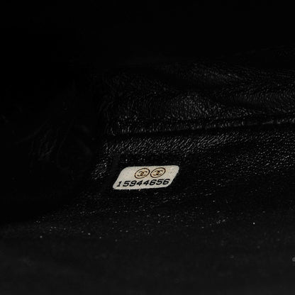 Chanel Patent Quilted Clutch with Chain Flap Black 6 of 6