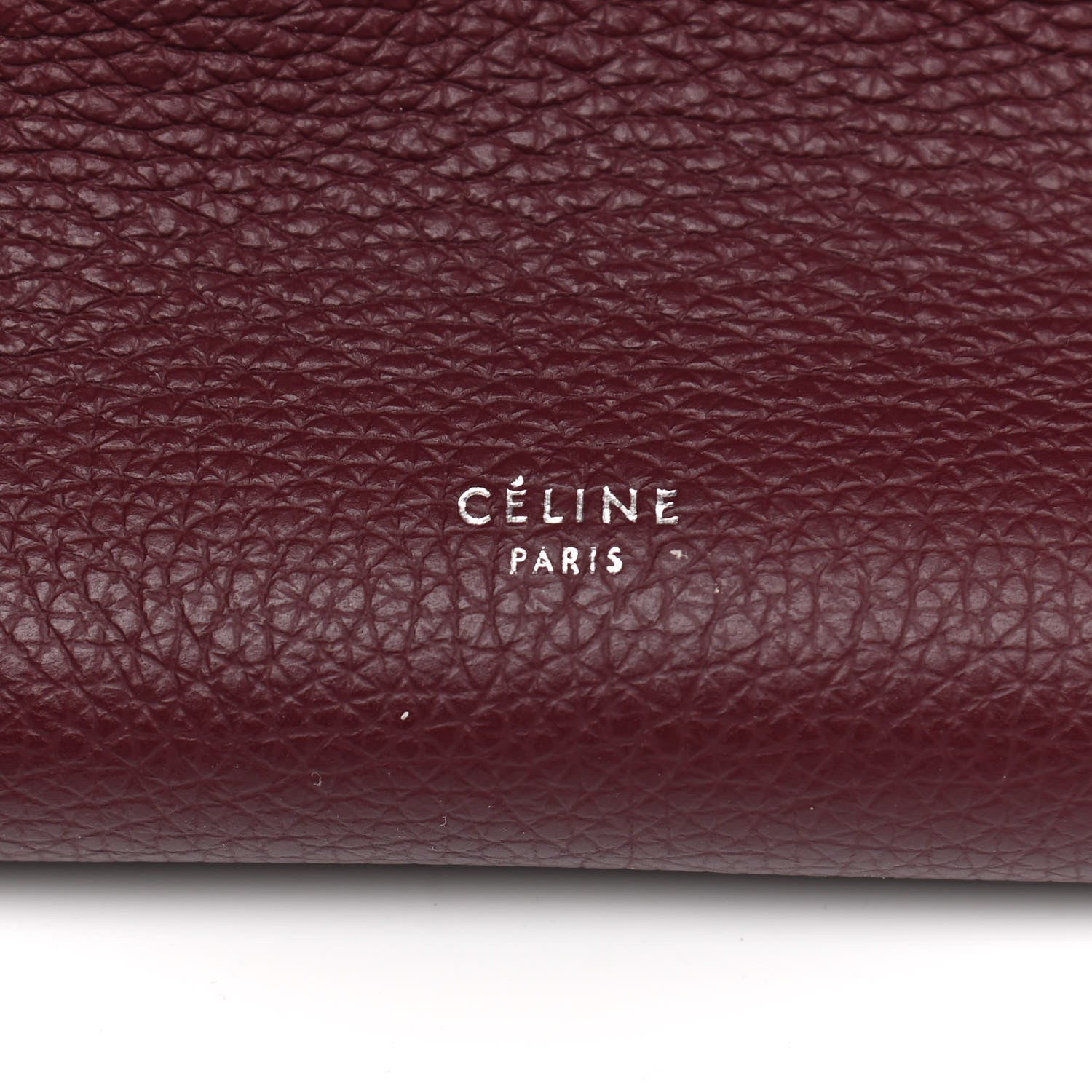 Celine Supple Grained Calfskin Small Big Bag Wine 6 of 13