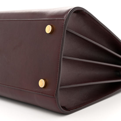 Saint Laurent Calfskin Small Sac De Jour Amarena 10 of 14