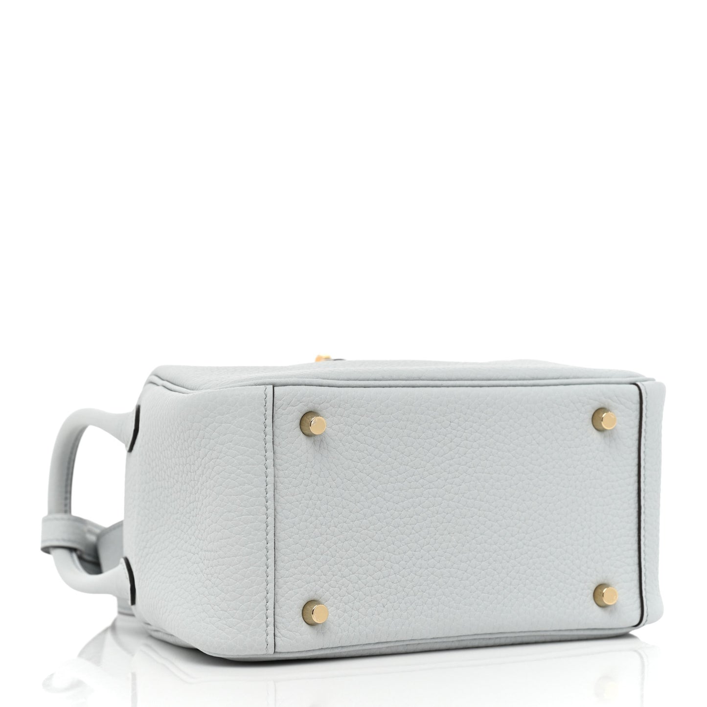 Taurillon Clemence Mini Lindy 20 Bleu Pale