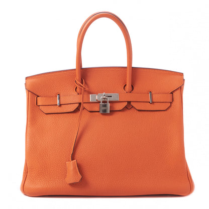 Hermes Togo Birkin 35 Orange 1 of 31