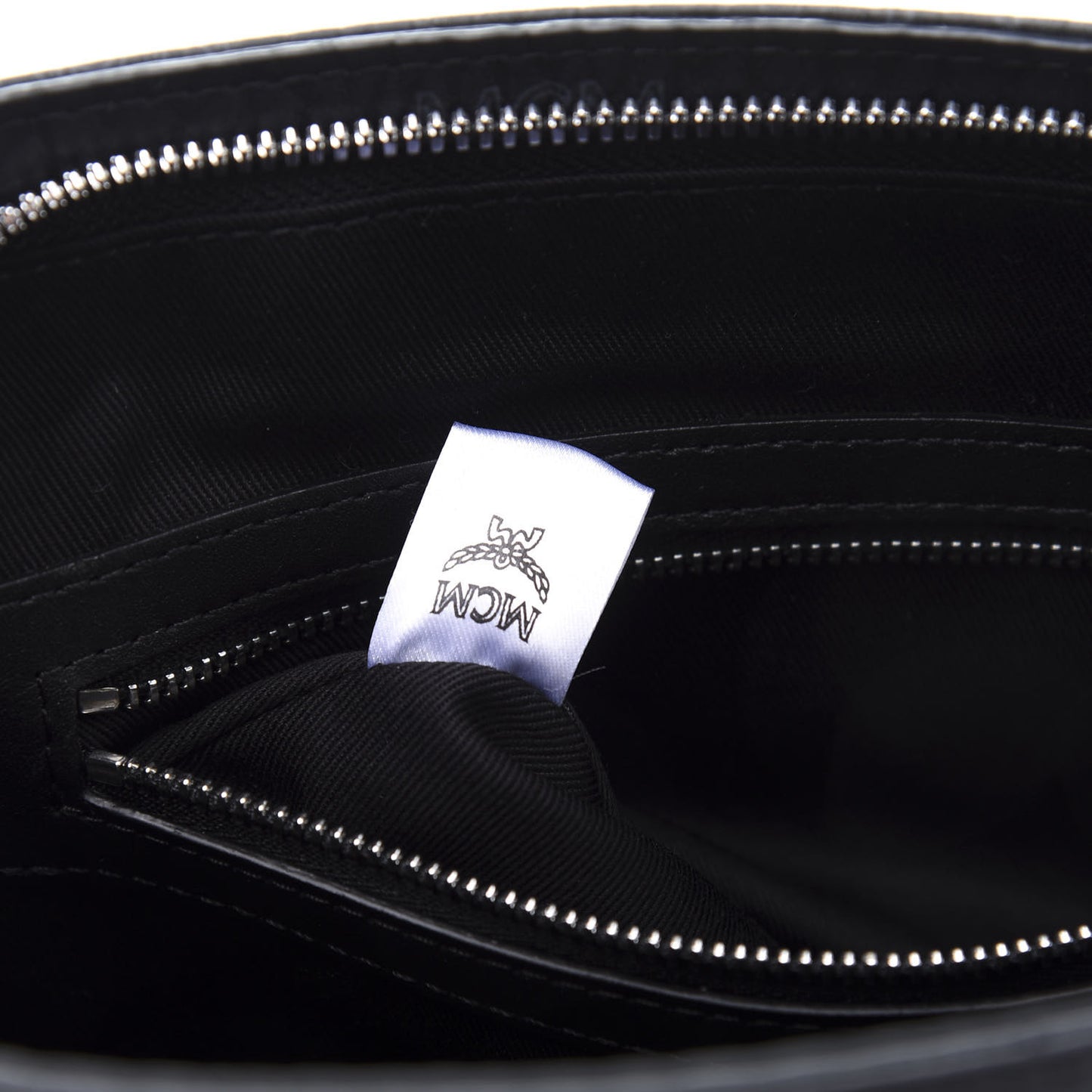 Visetos Medium Zip Pouch Black