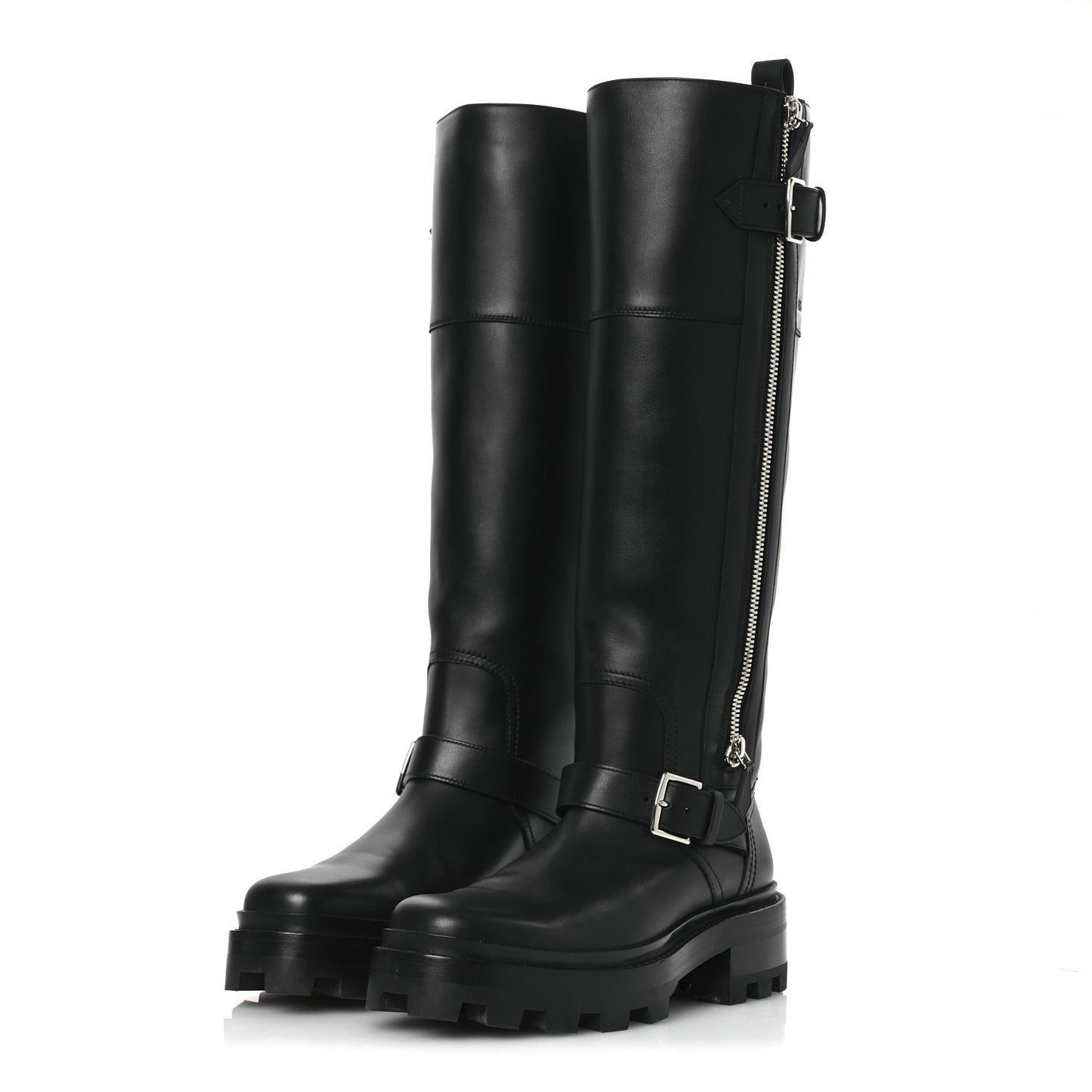 Calfskin Jaime Boots 39 Black
