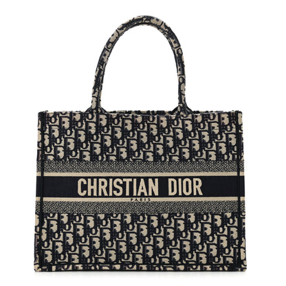 Christian Dior Oblique Medium Book Tote Blue Multicolor 1 of 13