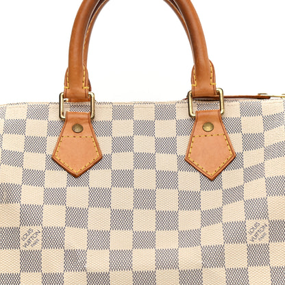 Louis Vuitton Damier Azur Speedy 25 8 of 10