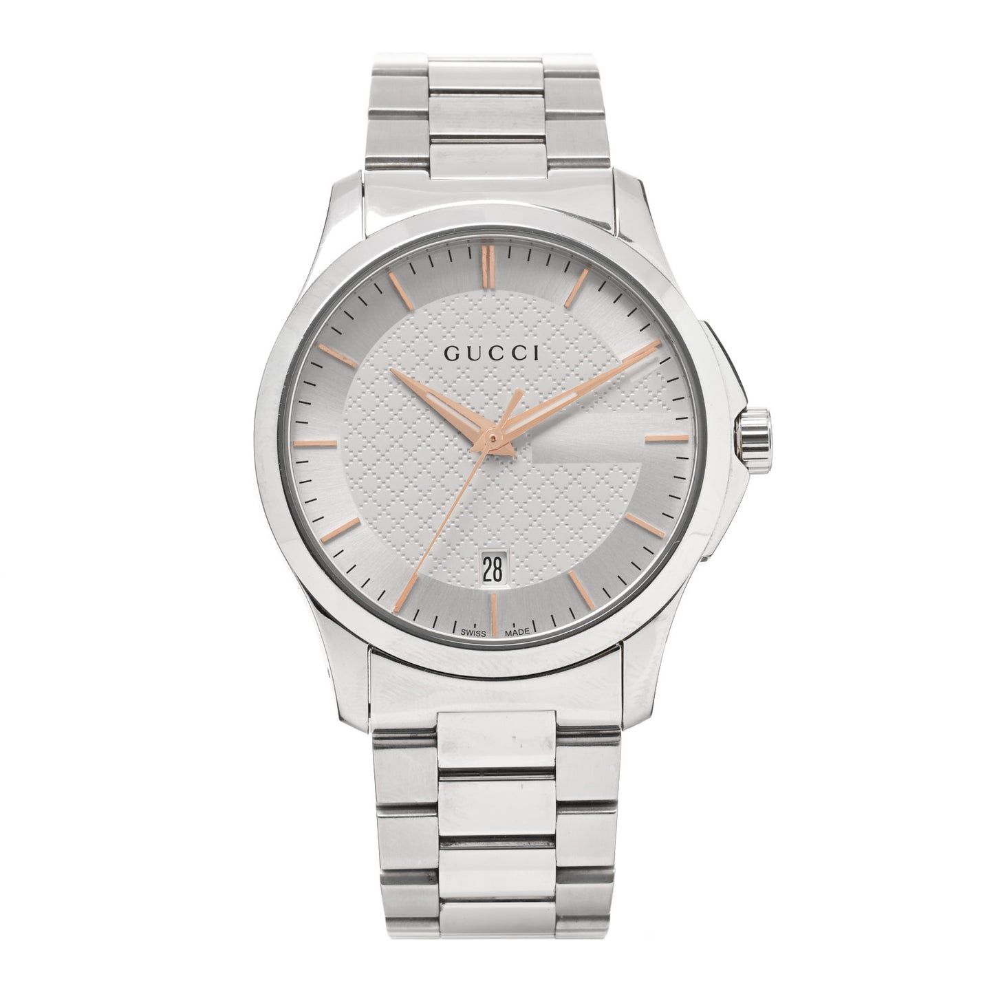 Stainless Steel 38mm G-Timeless Diamante Quartz Watch