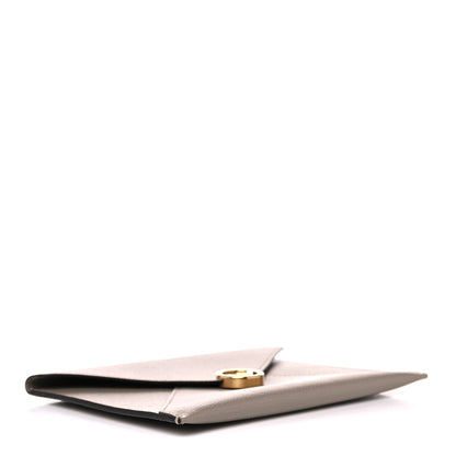 Fendi Vitello Cruise F is Fendi Medium Flat Envelope Pouch Tortora 4 of 7