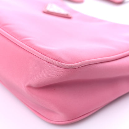 Prada Tessuto Nylon Mini Re-Edition 2000 Bag Begonia 9 of 12