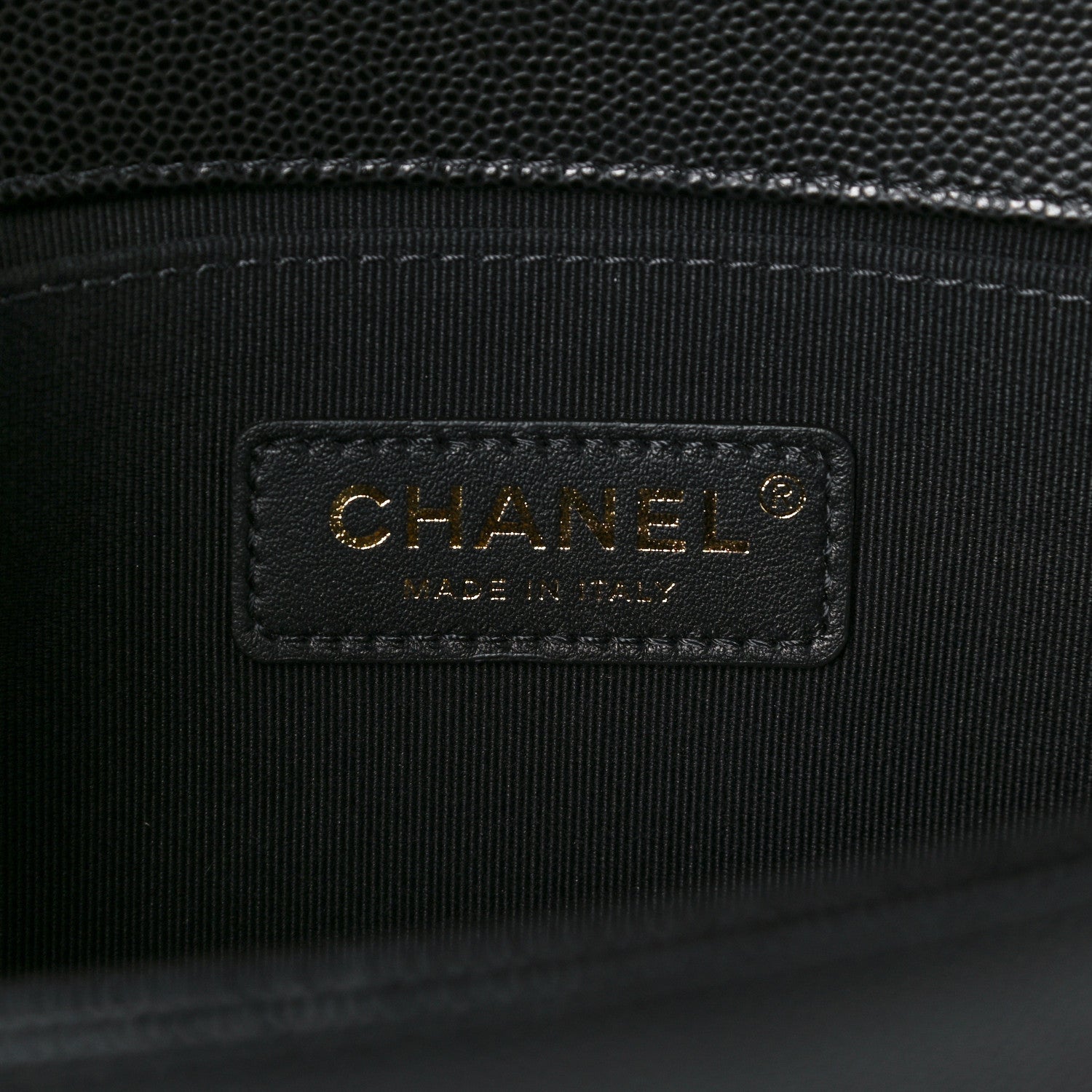Chanel Caviar Quilted Medium Boy Flap Black 5 of 9