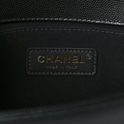 Chanel Caviar Quilted Medium Boy Flap Black 5 of 9