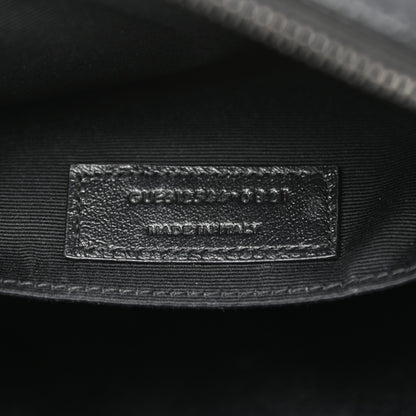 Saint Laurent Calfskin Matelasse Monogram Lou Camera Bag Black 7 of 10