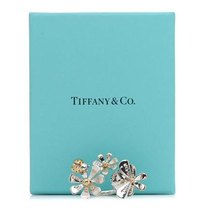 Tiffany Sterling Silver 18K Yellow Gold Return to Tiffany Love Bugs Ring 51 5.75 5 of 5