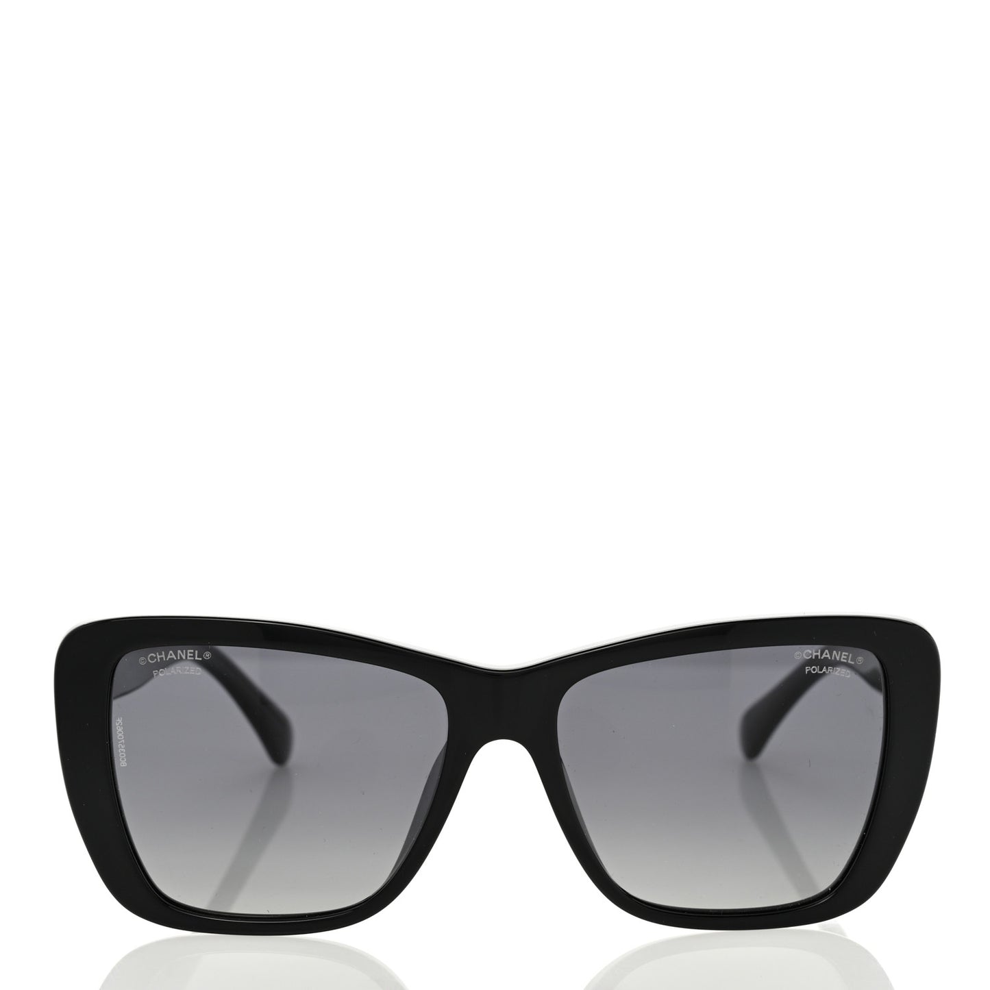 Acetate Polarized Butterfly Sunglasses 71548A Black